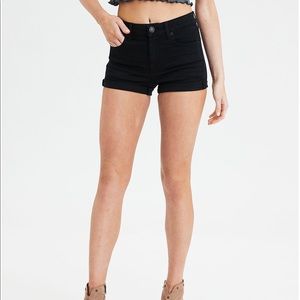 AEO HI-RISE SHORTIE 360 SUPER STRETCH